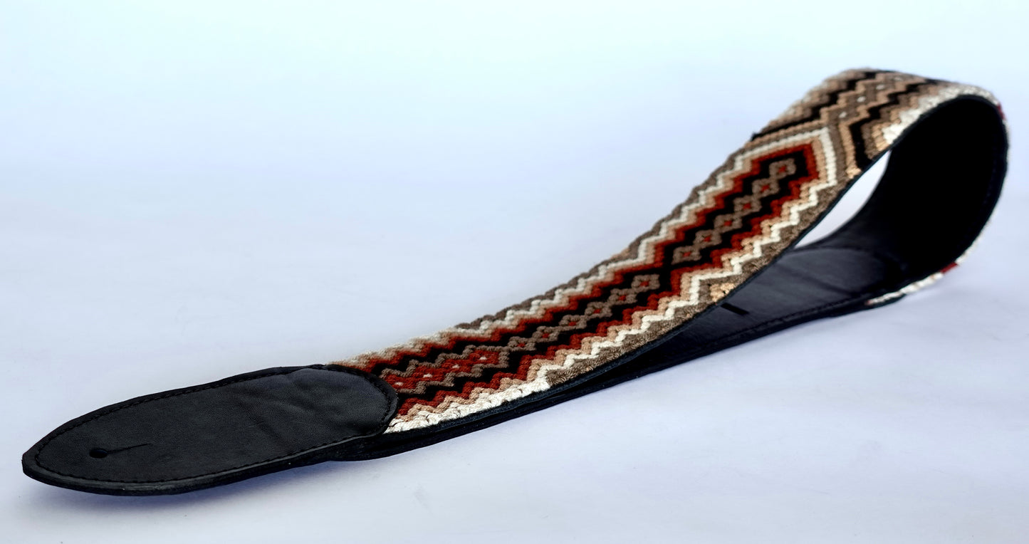 Waozoei Handmade Leather Guitar Strap