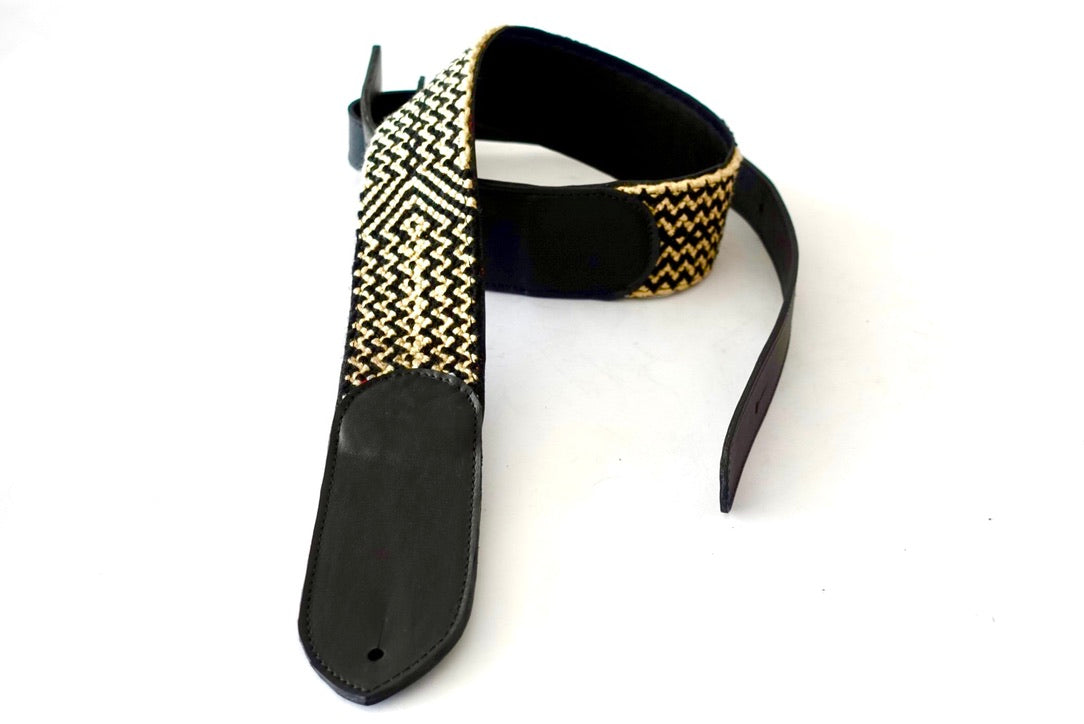 Tasiqiie Handmade Leather Guitar Strap