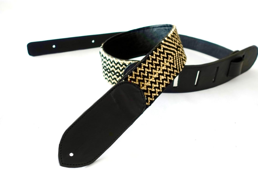 Tasiqiie Handmade Leather Guitar Strap